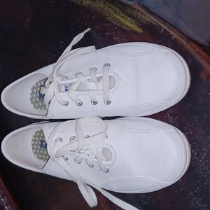 Keds, White all leather Keds